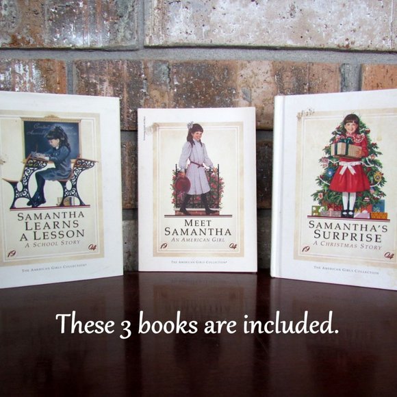 3 AMERICAN GIRL BOOKS: MEET SAMANTHA, SAMANTHA'S SURPRISE & S. LEARNS A LESSON - Picture 2 of 6